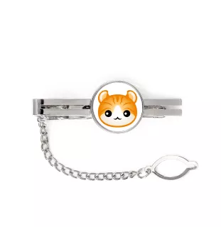 American Curl - élégant porte-clés en métal pour cadeau de la marque Art-Dog