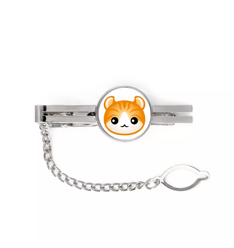 Amerikanisch Lockig - eleganter Metallschlüsselanhänger von Art-Dog als Geschenk