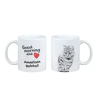American Bobtail - cat mug, personalized mug with print, classic gift for everyone from the Art-Dog brand