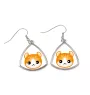 American Curl - élégantes boucles d'oreilles en métal en cadeau de la marque Art-Dog
