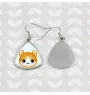 American Curl - elegant metal earrings as a gift from the Art-Dog brand