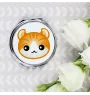American Curl - pocket mirror for a purse by Art-Dog