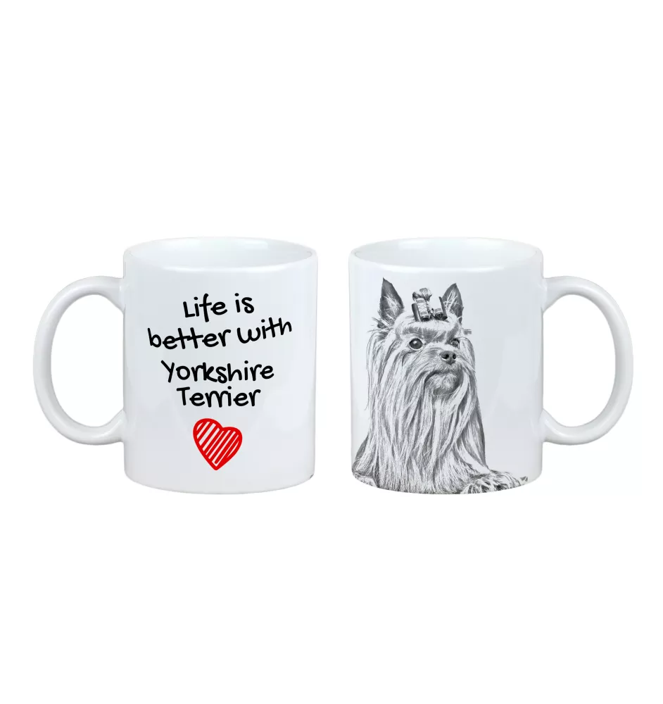 Yorkshire Terrier - Tasse mit Hund, Tasse mit Bild, personalisiertes Geschenk der Marke Art-Dog