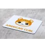 Amerykański curl podkładka z kotem Art-Dog