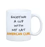American Curl - tasse avec graphisme et logo de la marque Art-Dog