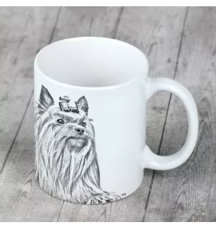 Yorkshire Terrier, Yorkie - cup with a dog, cheerful cup for a dog lover, personalized gift from the Art-Dog brand