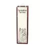 Yorkshire Terrier, Yorkie - wine box with a dog, alcohol box with graphics, personalized gift box from the Art-Dog brand