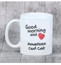 Amerikanisch Lockig - Tasse mit Katze, personalisierte Tasse mit Druck, klassisches Geschenk für jede Marke Art-Dog
