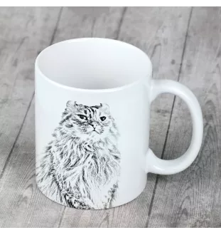 Amerikanisch Lockig - Tasse mit Katze, personalisierte Tasse mit Druck, klassisches Geschenk für jede Marke Art-Dog
