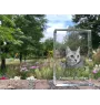 American Shorthair - crystal with a picture of a cat, photo in glass, modern exhibition of Art-Dog brand photo