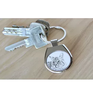 Kot balijski brelok ze zdjęciem kota Art-Dog