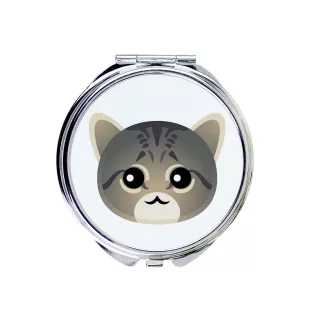 Asiatische Tabby Taschenspiegel der Marke Art-Dog