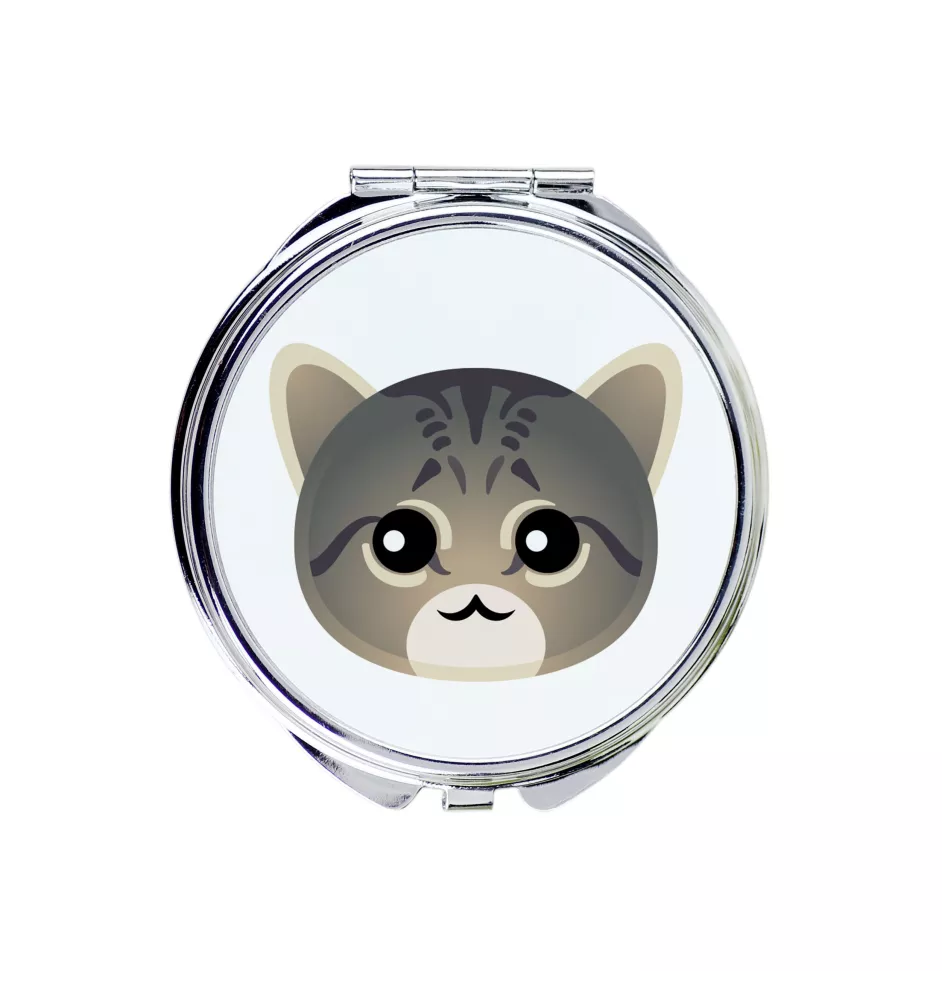 Asiatische Tabby Taschenspiegel der Marke Art-Dog
