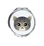 Tabby asiatique - miroir de poche de la marque Art-Dog