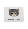 Azjatycki tabby podkładka z kotem Art-Dog