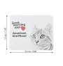 American Shorthair - mouse pad with print, personalized cat pad, unique gadget for an office worker from the Art-Dog brand