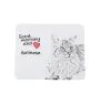 Balinese left - mouse pad with print, personalized cat pad, unique gadget for an office worker from the Art-Dog brand