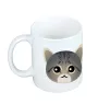 Tabby asiatique - tasse avec graphisme et logo de la marque Art-Dog