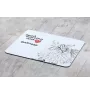 Balinese left - mouse pad with print, personalized cat pad, unique gadget for an office worker from the Art-Dog brand
