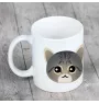 Azjatycki tabby kubek z kotem Art-Dog