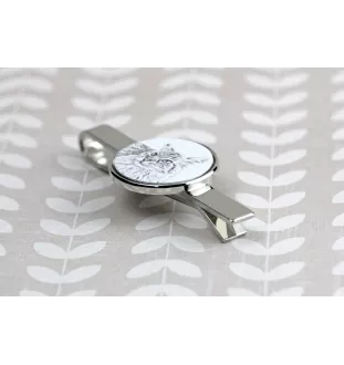 Balinese left - cat tie clip, personalized tie clip, unique gift for men from Art-Dog brand