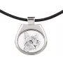 American Shorthair - cat necklace, personalized pendant with a photo, unique necklace for women and men by Art-Dog brand