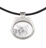 Balinais gauche - collier avec un chat, pendentif personnalisé avec une photo, collier unique pour hommes et femmes de la marque Art-Dog