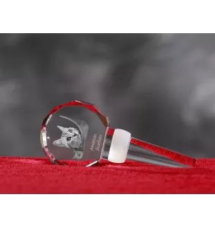 Amerykański krótkowłosy grubszy stopper do wina z kotem Art-Dog