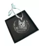 Amerykański krótkowłosy medal kryształowy z kotem Art-Dog