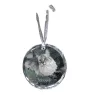 Balinese left - crystal bauble with a photo, photo of a cat in crystal, personalized Christmas tree ornament by Art-Dog brand