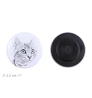 Amerykański krótkowłosy magnes z kotem mały Art-Dog