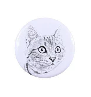 American Shorthair - unique ring, handmade, women's jewelry by Art-Dog