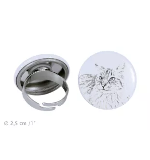 Balinese left - unique ring, handmade, women's jewelry by Art-Dog