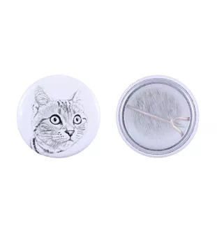 Américain à poil court - un accessoire de sac à dos, un badge personnalisé, l'accessoire parfait pour les amoureux des animaux de la marque Art-Dog