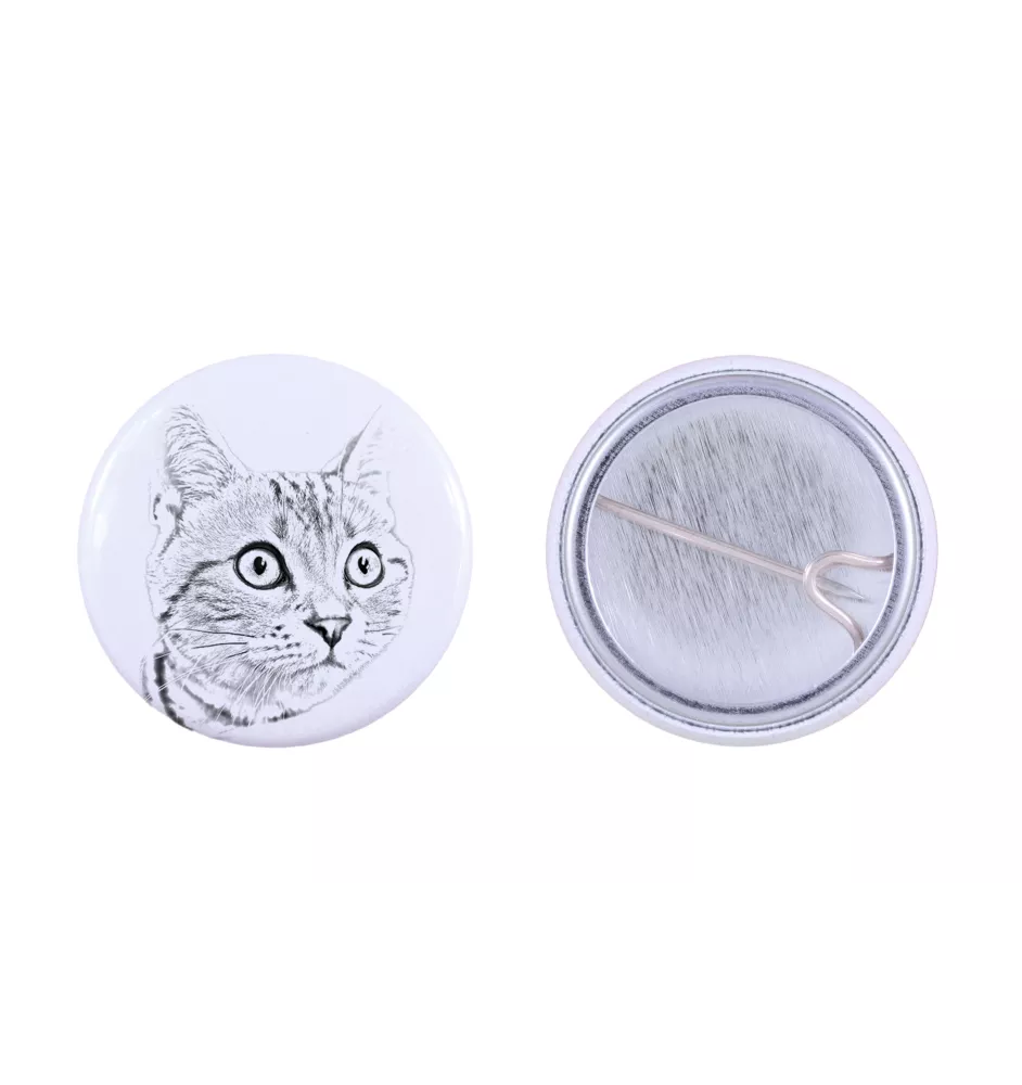 Amerikanisch Kurzhaar Rucksack decoration, personalized badge, perfect gadget for animal lovers from the Art-Dog brand