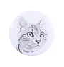 American Shorthair - collection of unique magnets, own photo, Art-Dog brand
