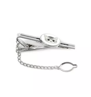 Amerikanisch Kurzhaar - eleganter Metallschlüsselanhänger von Art-Dog als Geschenk