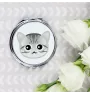 American Shorthair - pocket mirror for a purse by Art-Dog