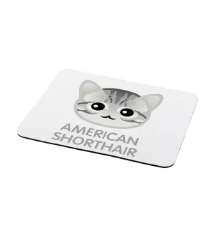 American Shorthair - mouse pad by Art-Dog brand