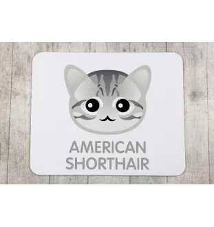 American Shorthair - mouse pad by Art-Dog brand