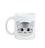 American Shorthair - mug with graphics and the logo of the Art-Dog brand