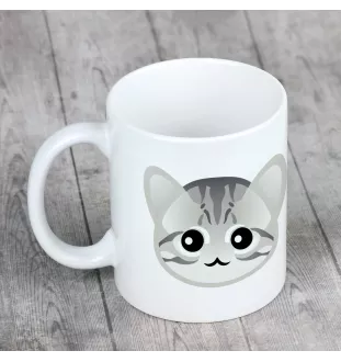 Amerykański krótkowłosy kubek z kotem Art-Dog