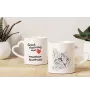 Américain à poil court - tasse avec un chat, une tasse adorable avec une anse en forme de cœur, un cadeau universel de la marque Art-Dog