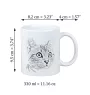 Américain à poil court - tasse avec un chat, tasse personnalisée avec impression, cadeau classique pour tous de la marque Art-Dog