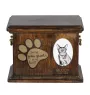 Bombay Cat - urn for cat ashes, urn for cat with photo, personalized cat ashes box by Art-Dog brand