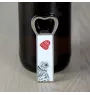 Bengal - bottle opener with a cat, personalized fridge opener, unique gift for men by Art-Dog brand