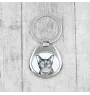 Chat de Bombay - porte-clés avec un chat, porte-clés imprimé, breloque personnalisée de la marque Art-Dog