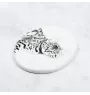 Bengal - commemorative plaque with a cat photo, tombstone with a print, personalized oval plaque from the Art-Dog brand