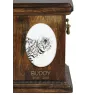 Bengal - commemorative plaque with a cat photo, tombstone with a print, personalized oval plaque from the Art-Dog brand