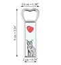 Chat de Bombay - ouvre-bouteille avec un chat, ouvre-bouteille personnalisé pour le réfrigérateur, cadeau unique pour homme de la marque Art-Dog